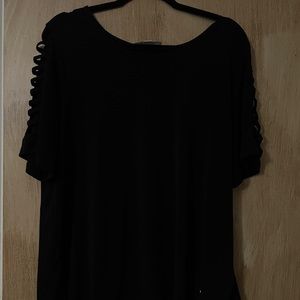 Micheal Kors black polyester top